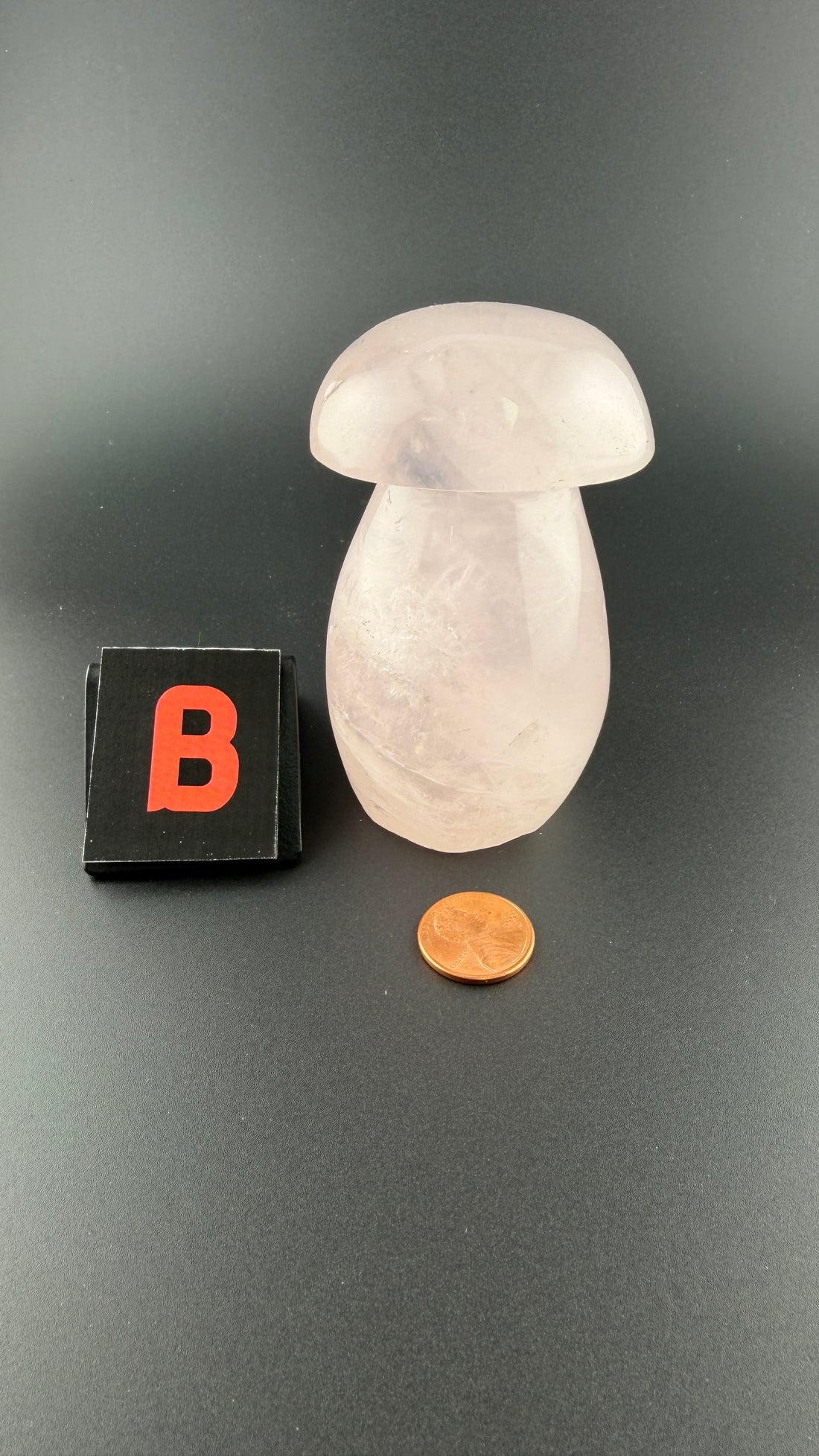Rose Quartz Mushroom-Earth Fairy Holistics
