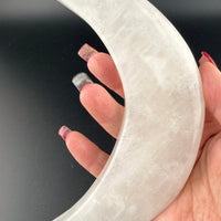 Clear Quartz Crescent Moons-Earth Fairy Holistics