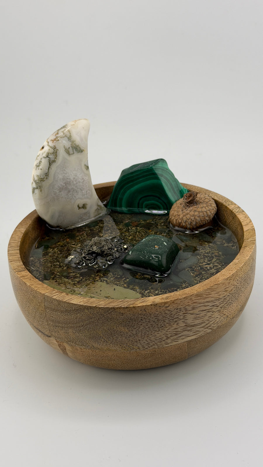 Earths Abundance Money Bowl #2-Earth Fairy Holistics