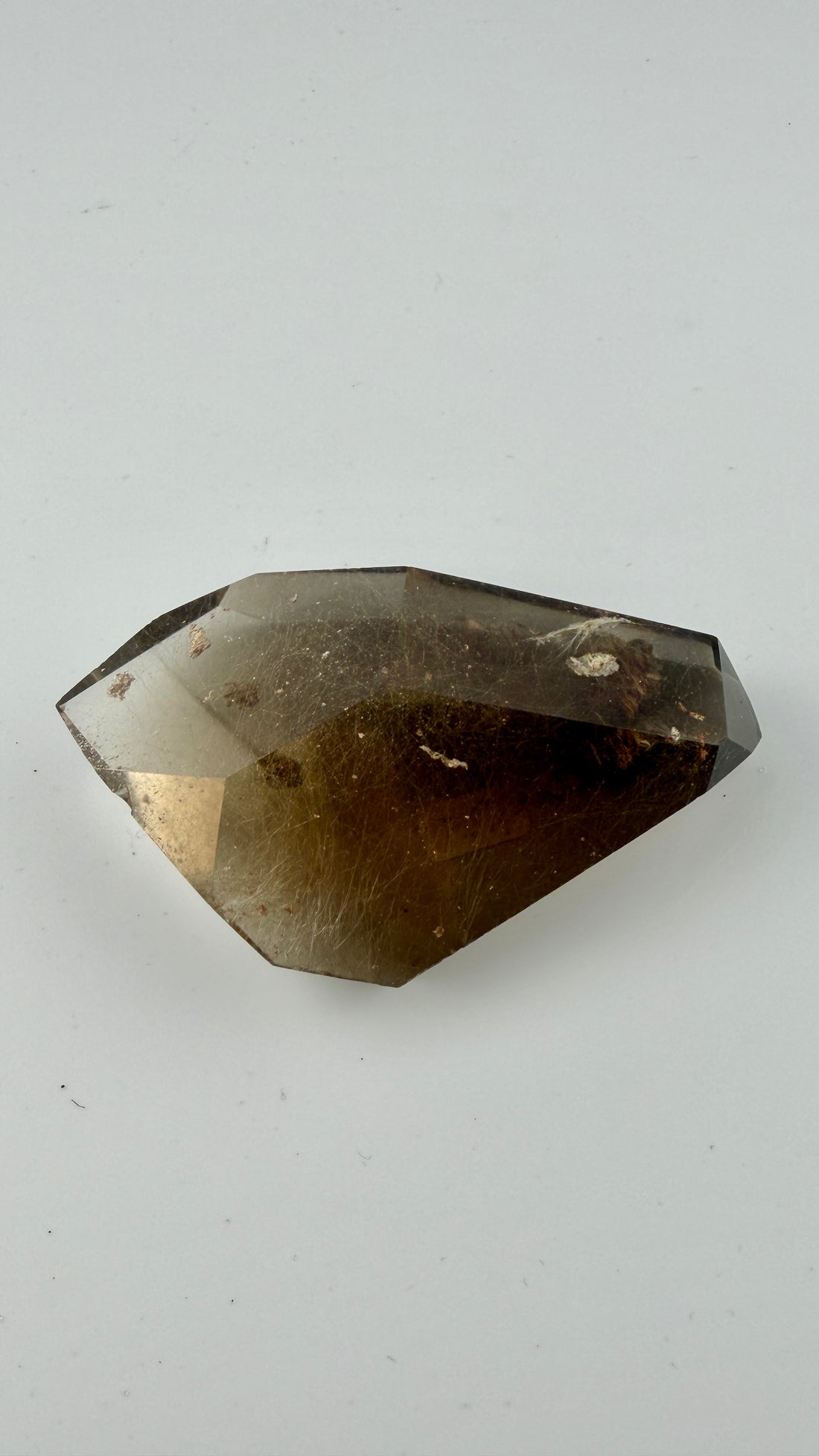 Double Terminated Rutile Smoky Quartz-Earth Fairy Holistics