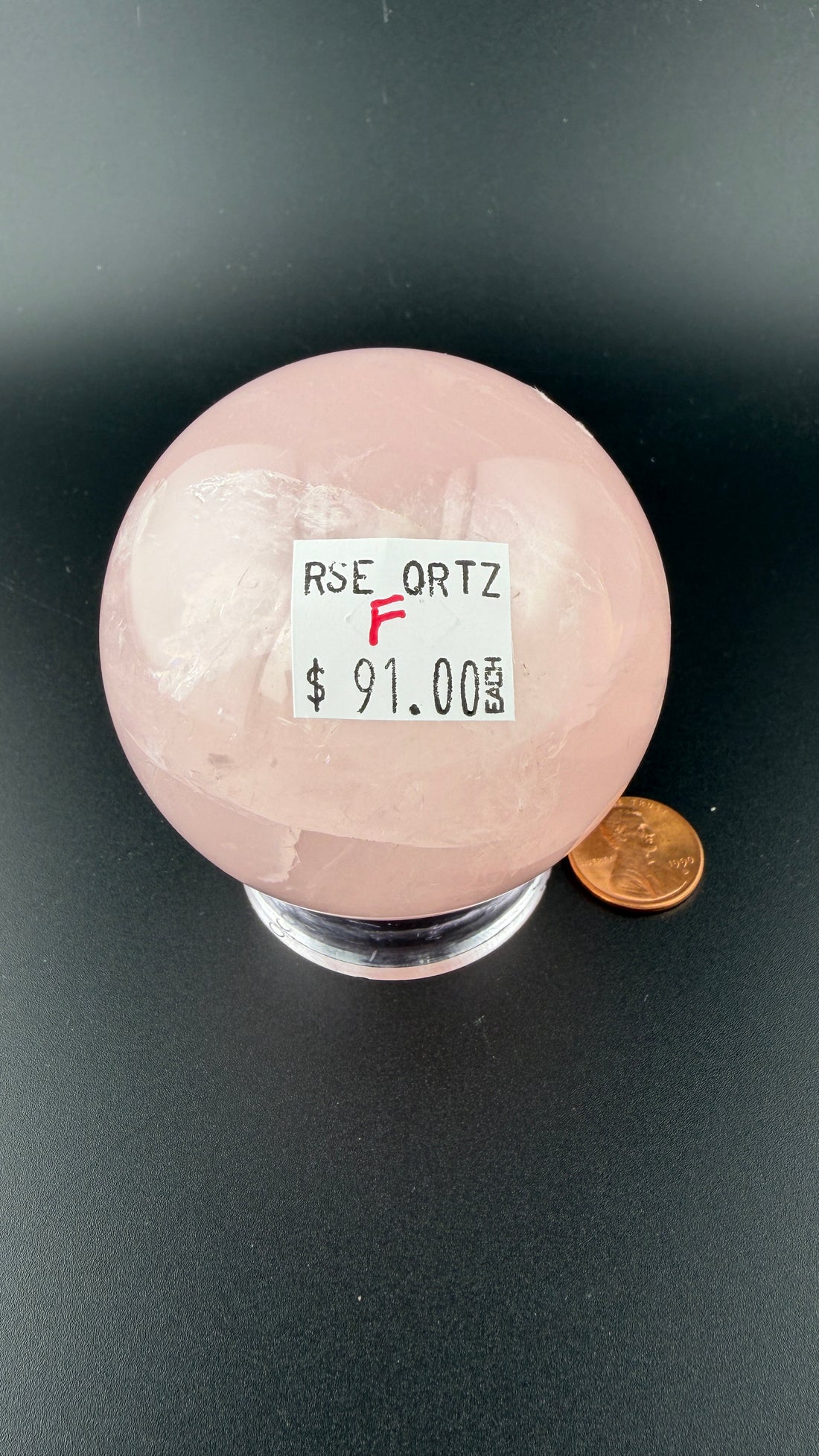 Rose Quarts Spheres