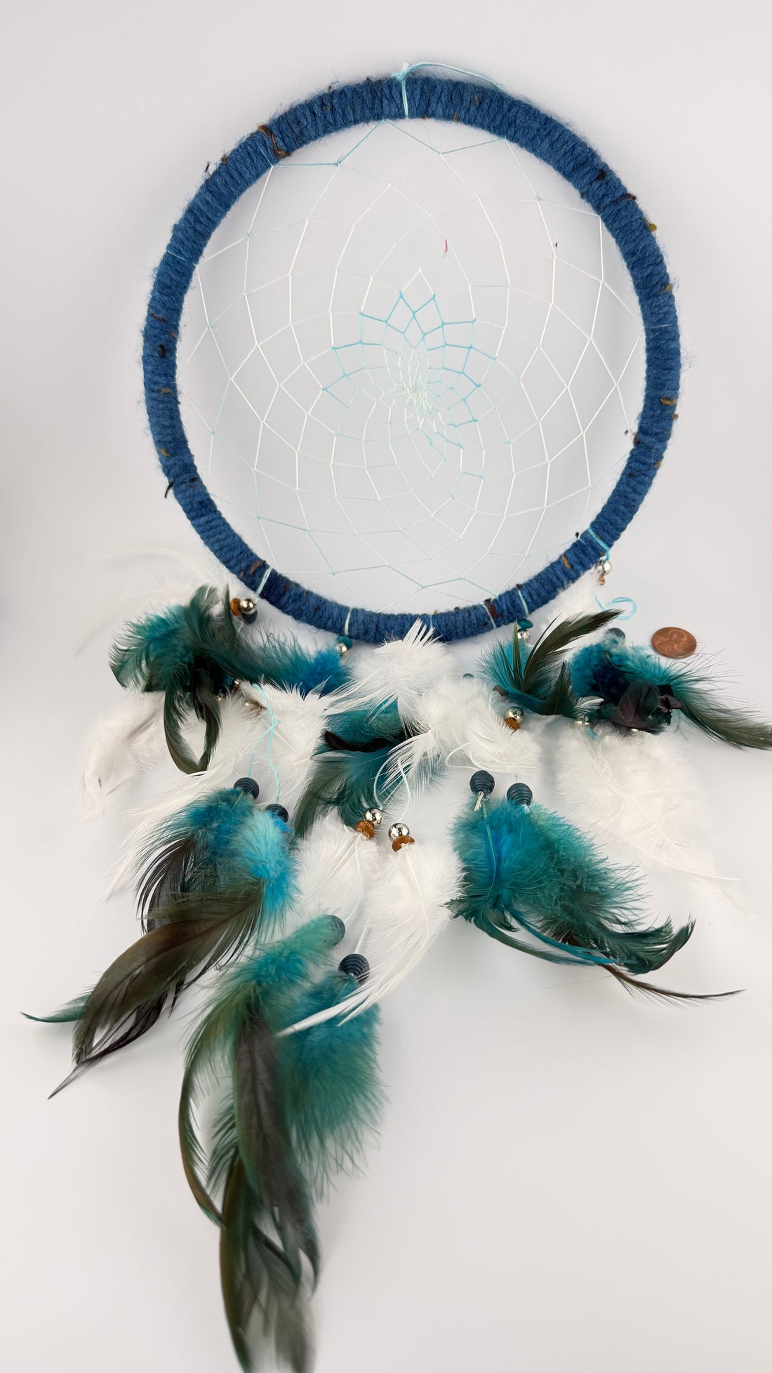 Spirit Wolf Dreamcatchers/Leather Keychains-Earth Fairy Holistics