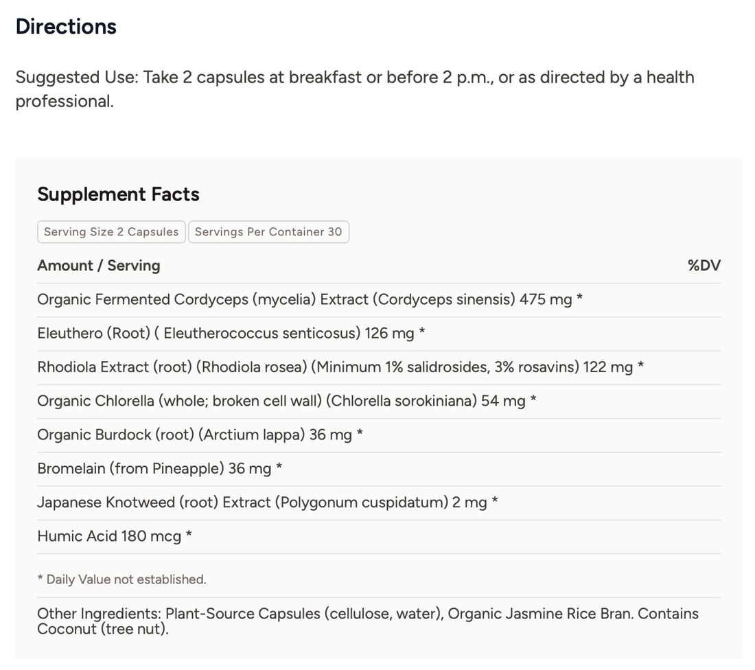 AzureWell AdrenaNew Adaptogen