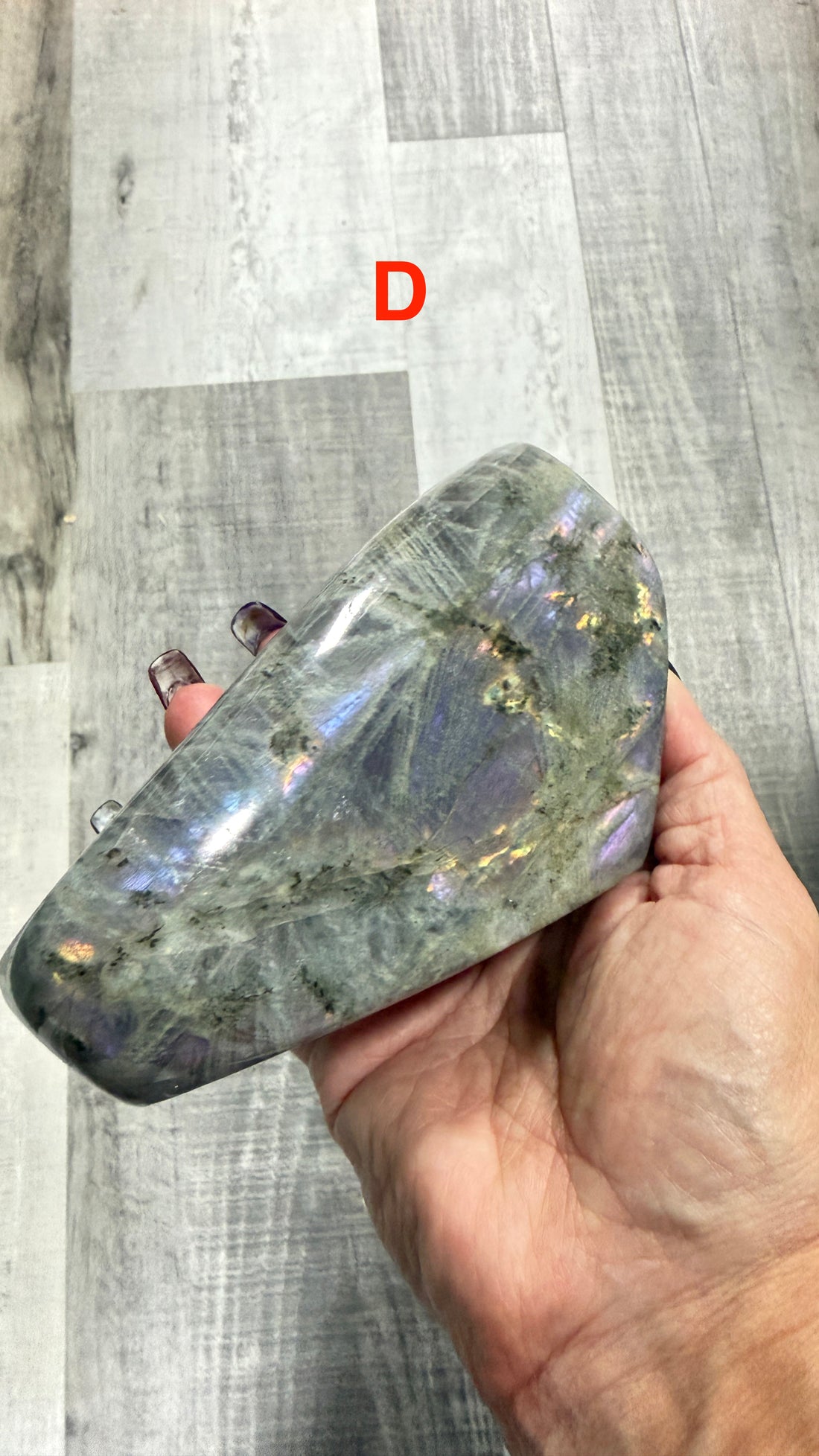 Labradorite Free Form (Purple Dominant Flash)