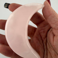 Mangano Calcite Crescent Moons (UV Reactive)-Earth Fairy Holistics