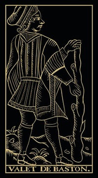 Marseille Tarot: Gold and Black Edition-Earth Fairy Holistics