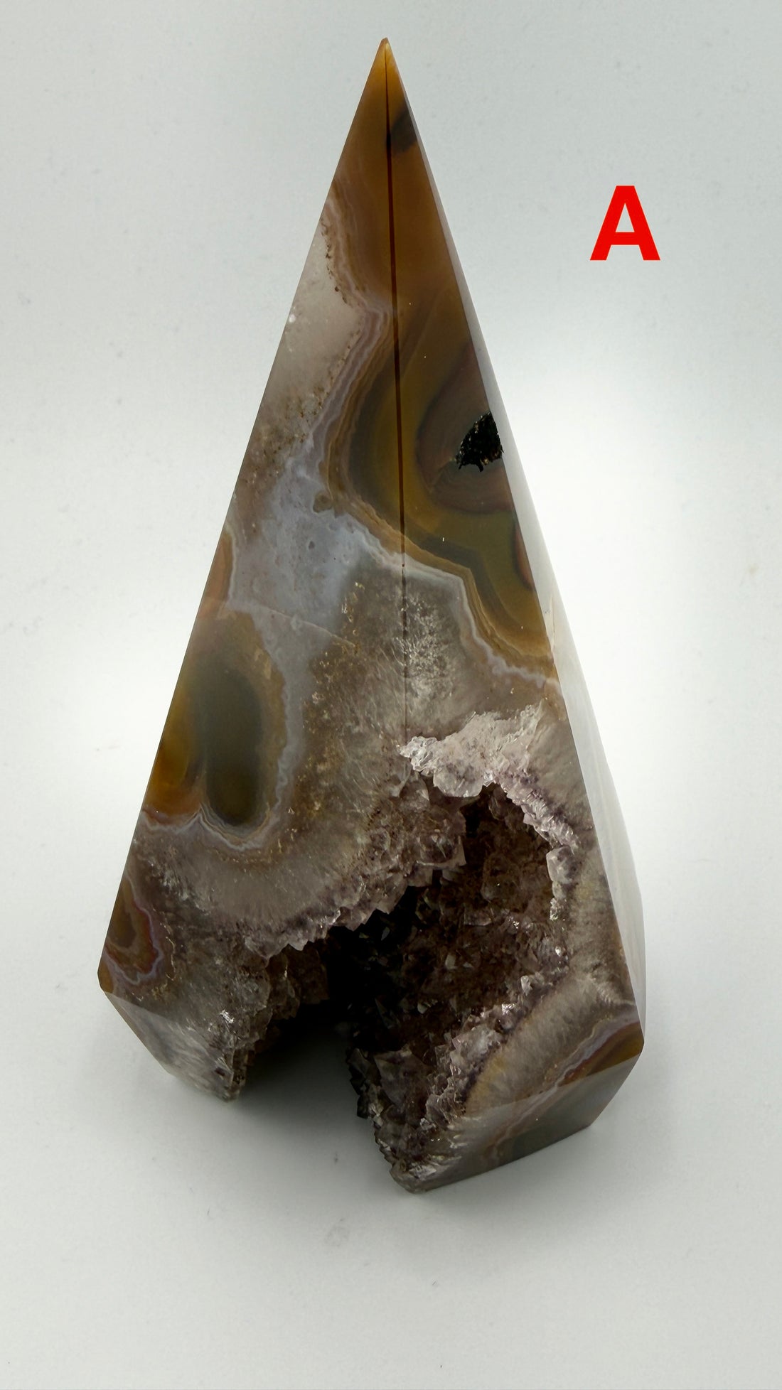 Druzy Agate Pendulum Towers-Earth Fairy Holistics