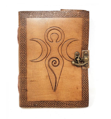 Gaia Leather Journal 5x7" with Latch Closure