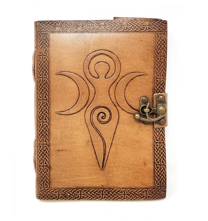 Gaia Leather Journal 5x7" with Latch Closure