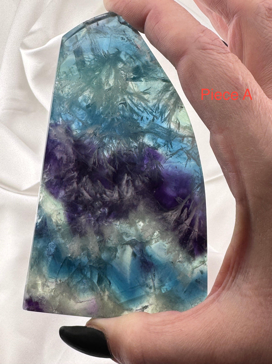 Feather Fluorite Slabs-Earth Fairy Holistics