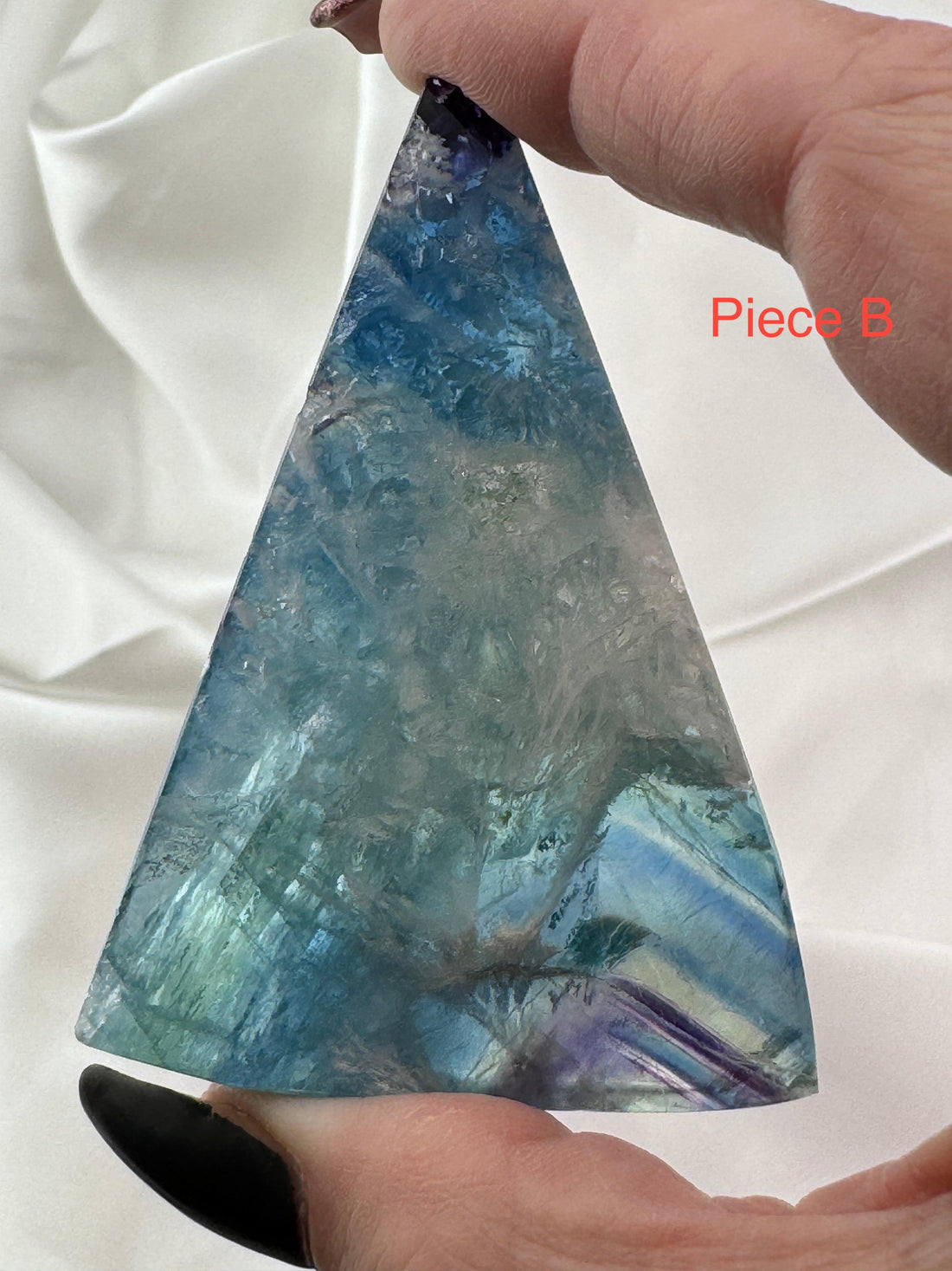 Feather Fluorite Slabs-Earth Fairy Holistics