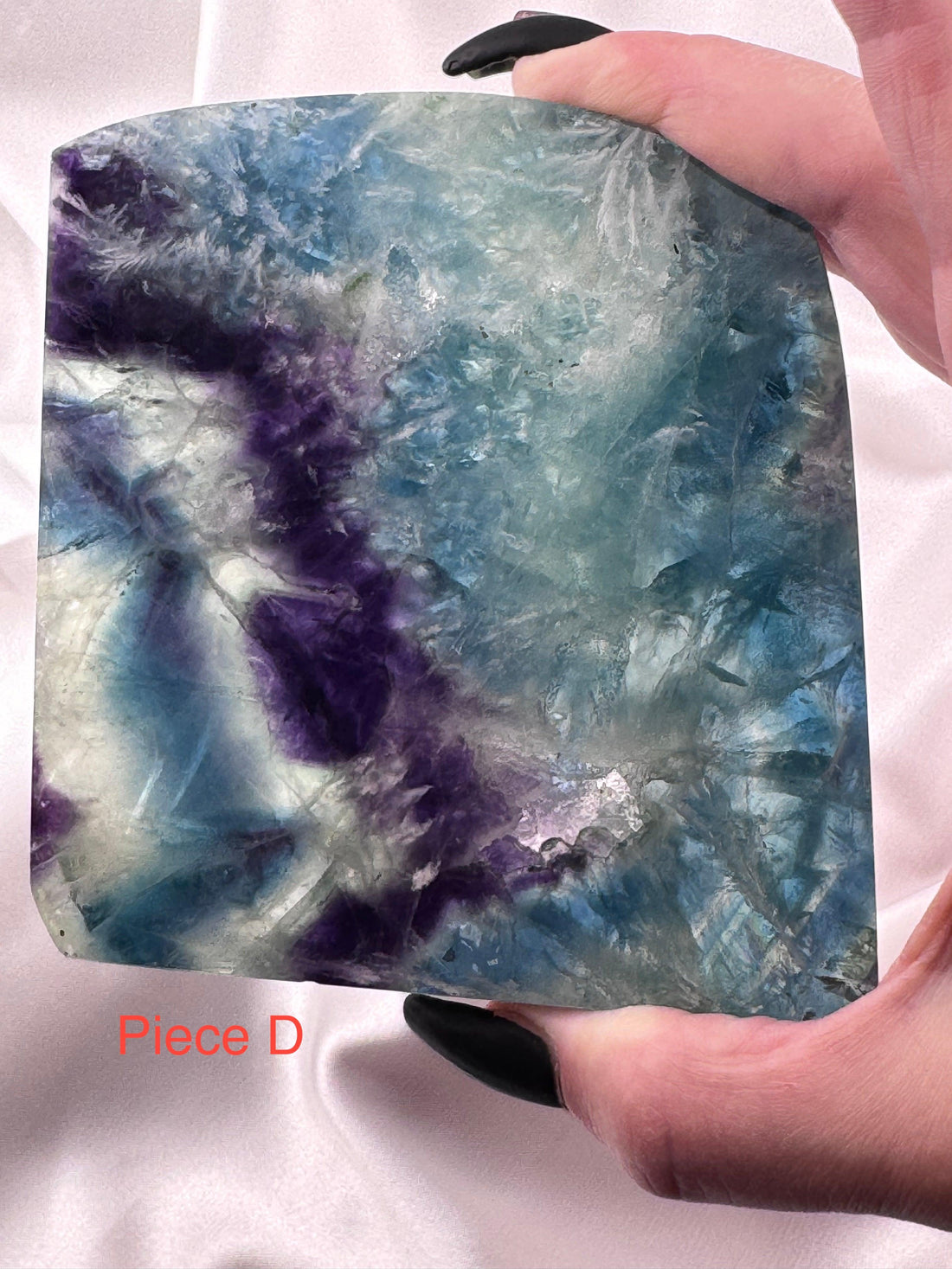 Feather Fluorite Slabs-Earth Fairy Holistics