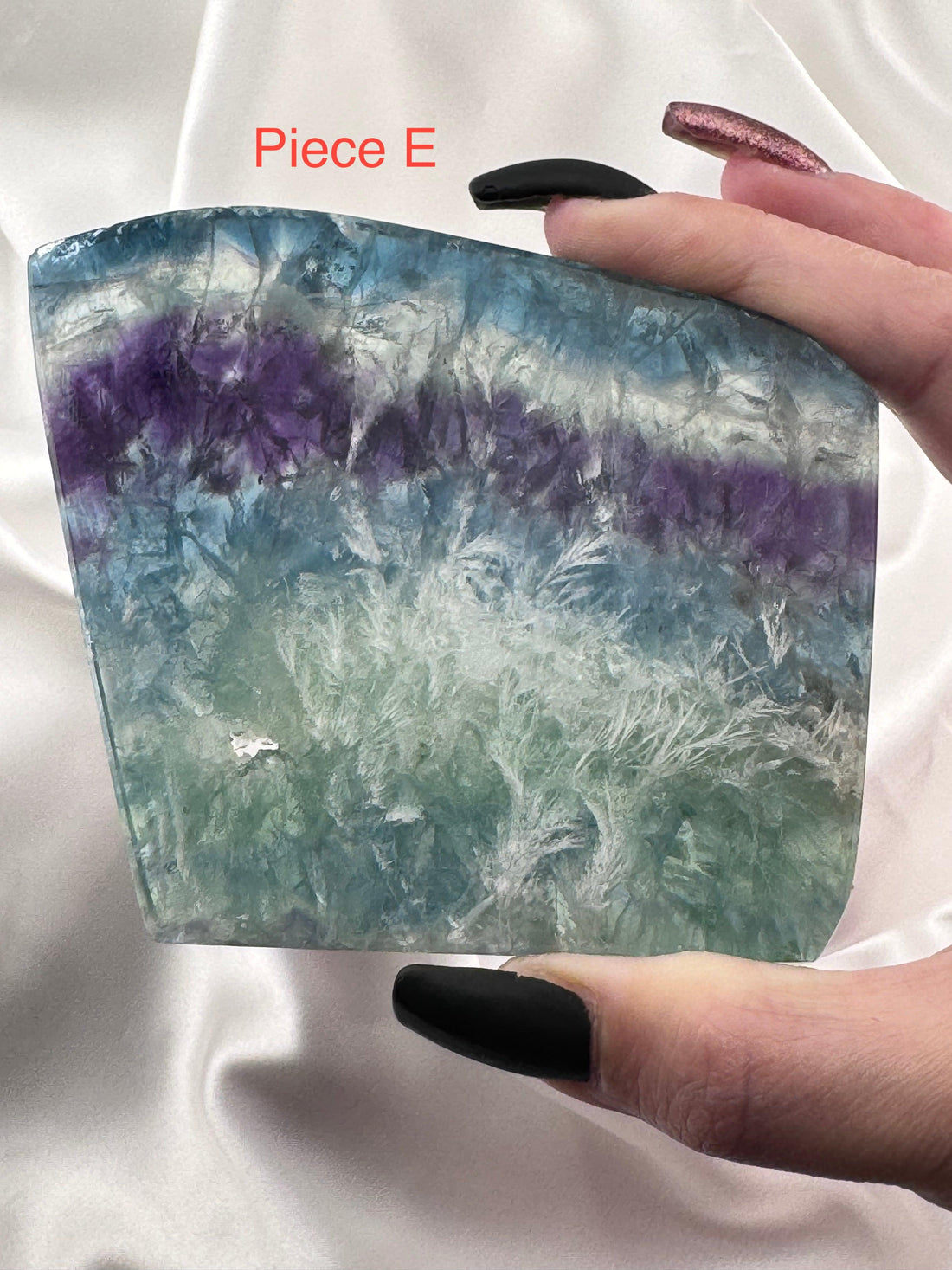Feather Fluorite Slabs-Earth Fairy Holistics