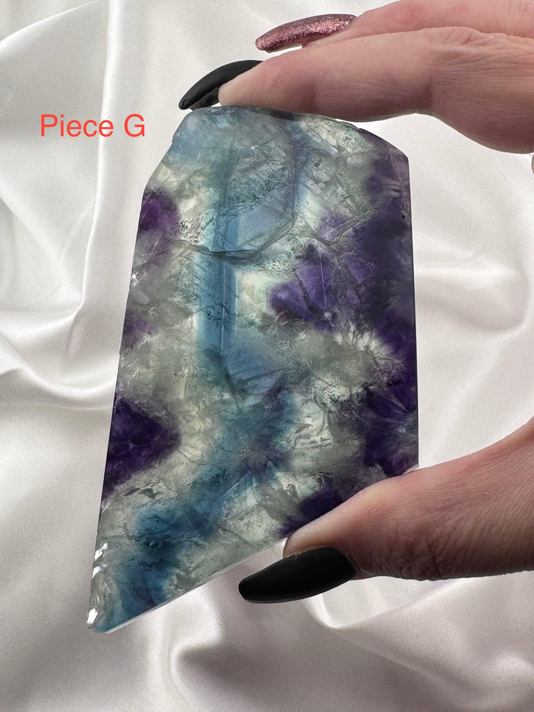 Feather Fluorite Slabs-Earth Fairy Holistics