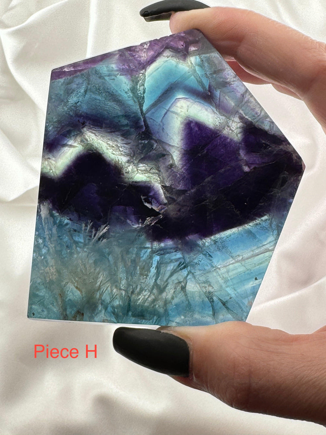 Feather Fluorite Slabs-Earth Fairy Holistics