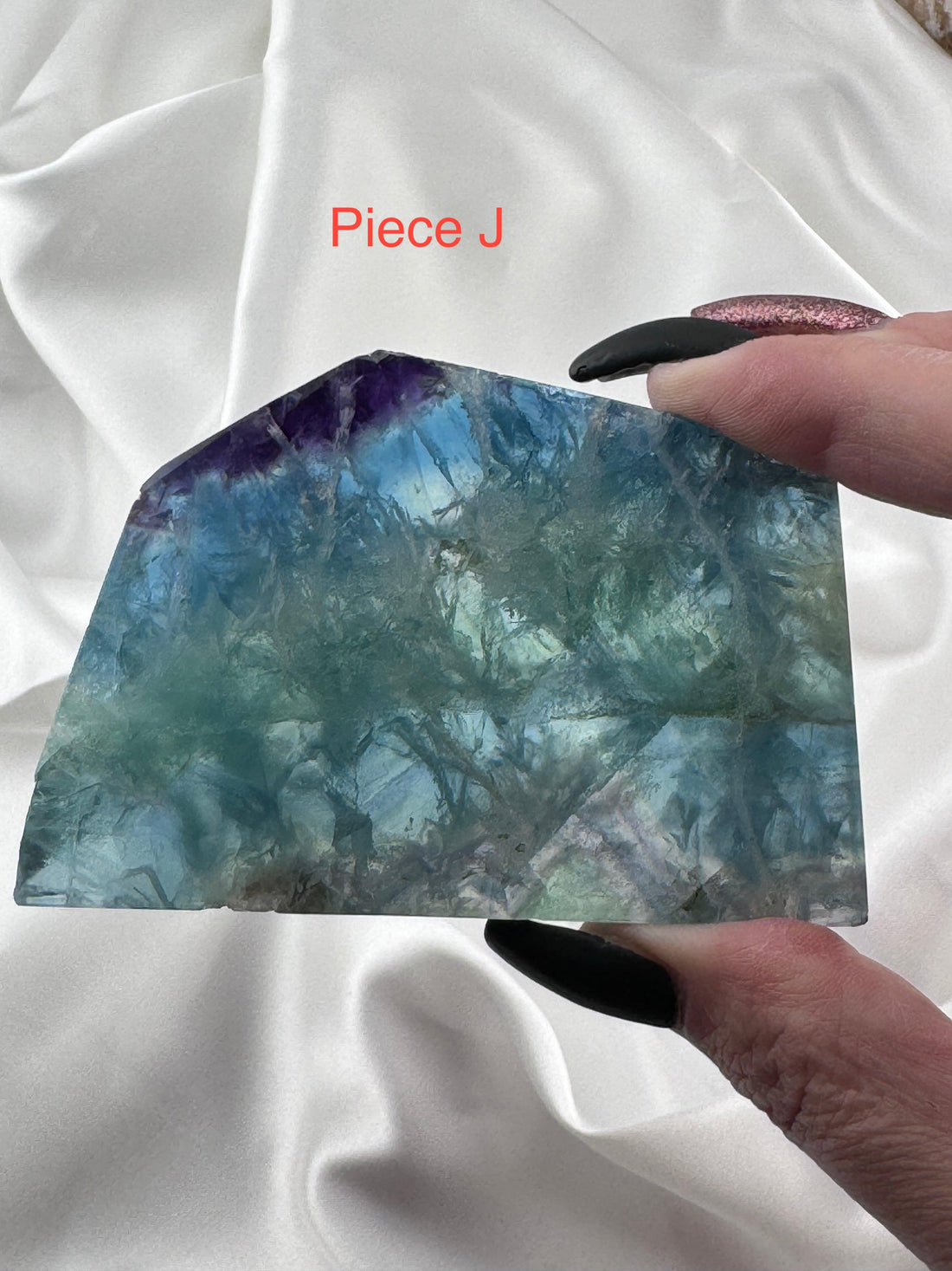 Feather Fluorite Slabs-Earth Fairy Holistics