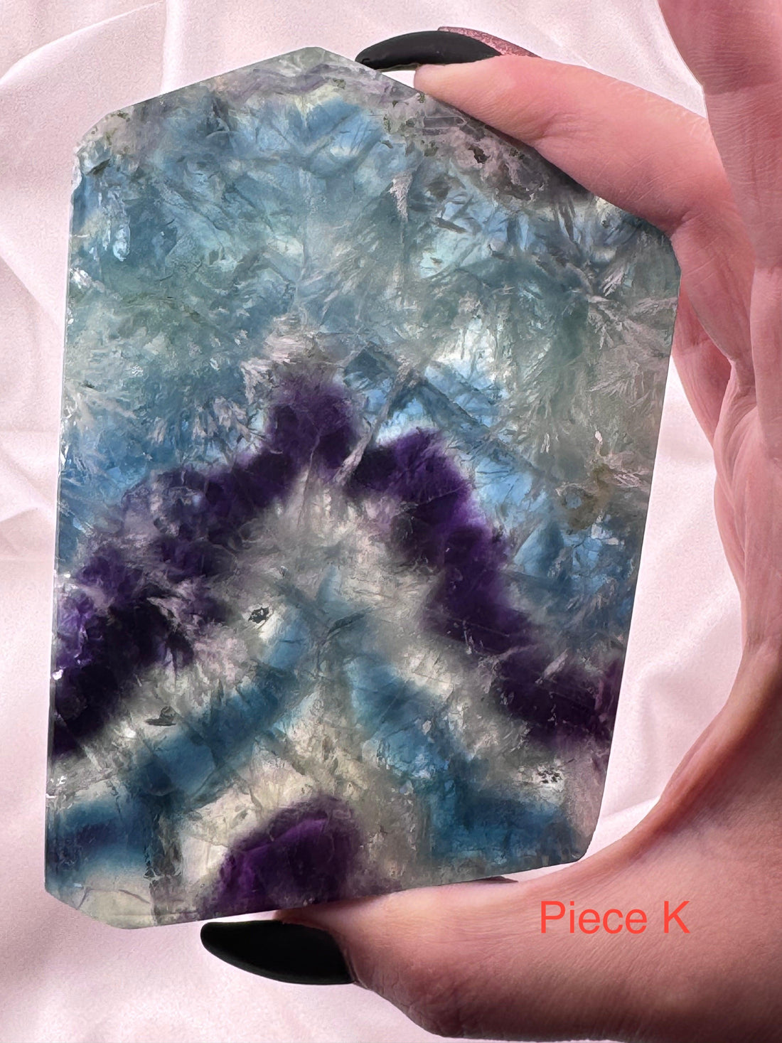 Feather Fluorite Slabs-Earth Fairy Holistics