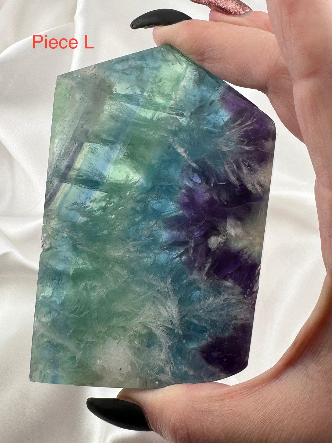Feather Fluorite Slabs-Earth Fairy Holistics