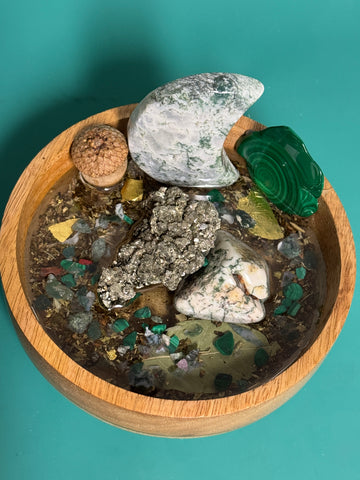 Earths Abundance Money Bowl-Earth Fairy Holistics