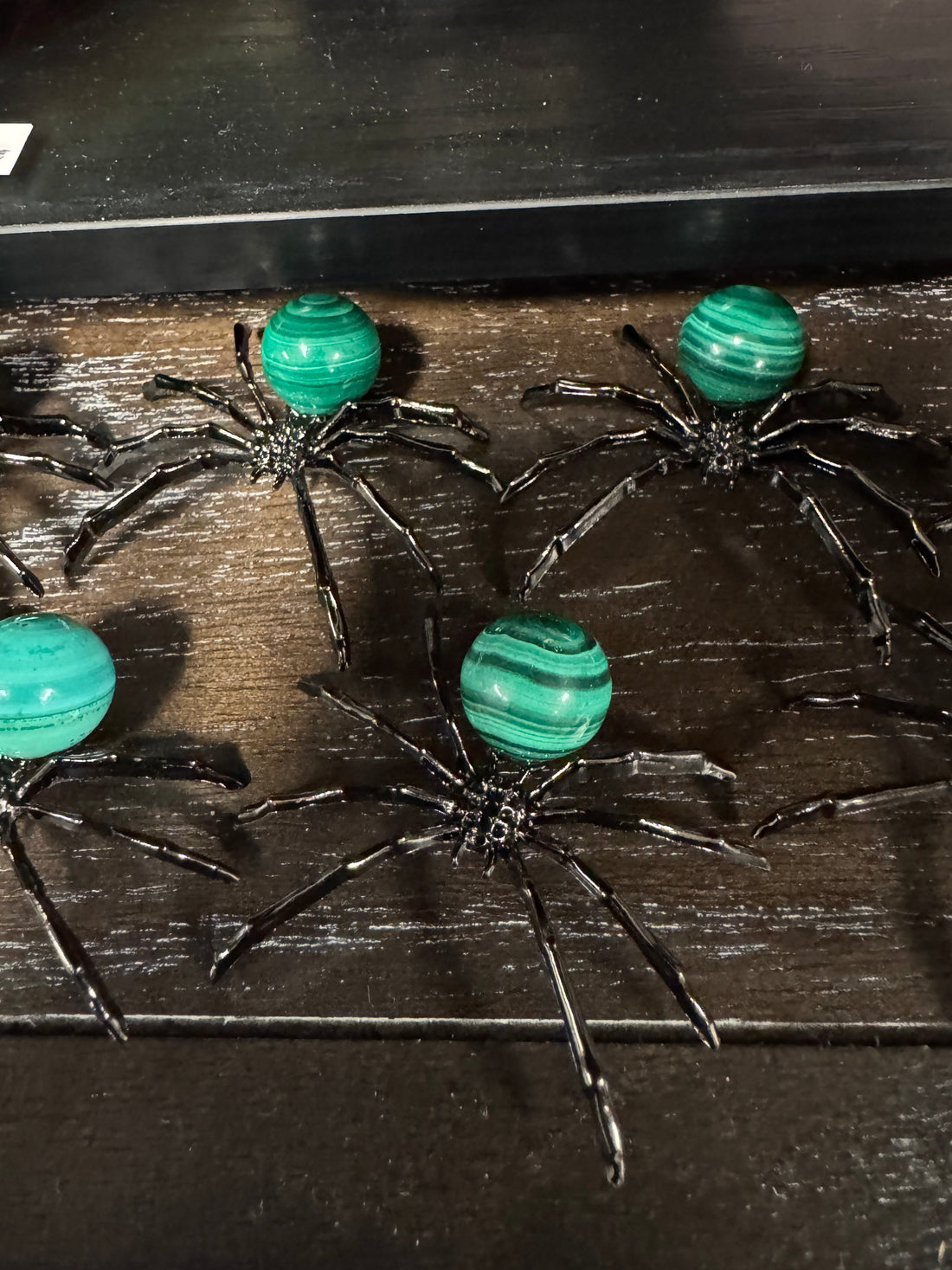 Malachite Spiders-Earth Fairy Holistics