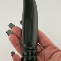 Platinum Obsidian Athame-Earth Fairy Holistics