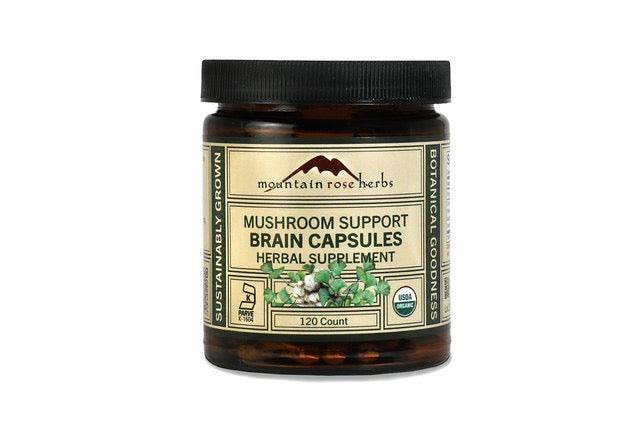 Organic Mushroom Support Capsules - Brain-Earth Fairy Holistics