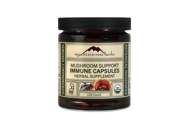 Organic Mushroom Support Capsules - Immune-Earth Fairy Holistics