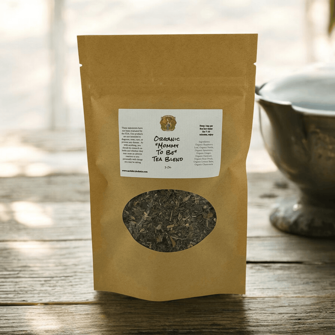 Organic "Mommy To Be" Tea Blend-Earth Fairy Holistics