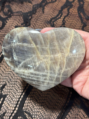 Moonstone Hearts (Large)-Earth Fairy Holistics