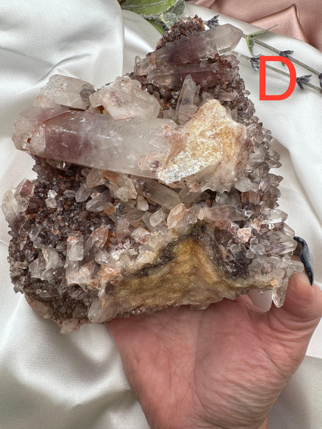 Phantom Quartz Clusters (Large)-Earth Fairy Holistics