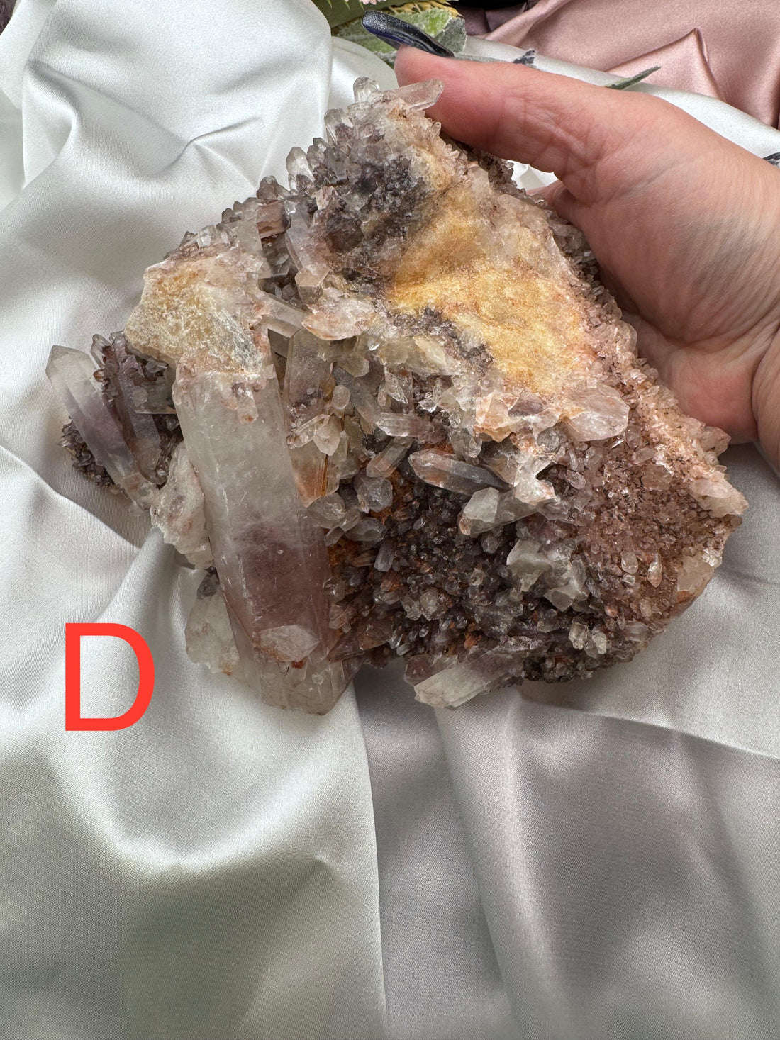 Phantom Quartz Clusters (Large)-Earth Fairy Holistics