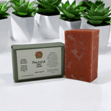 Pink Clay & Salt Soap-Earth Fairy Holistics