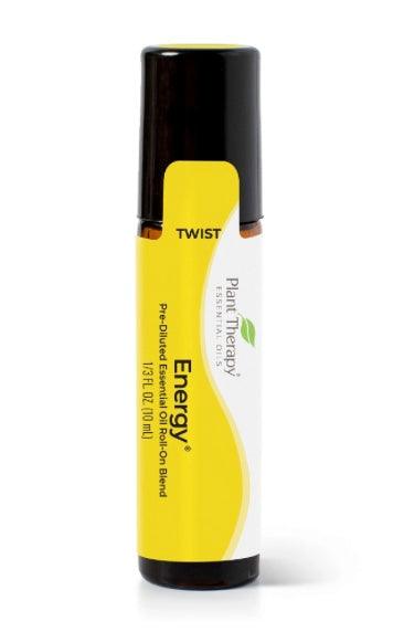 Plant Therapy Energy Essential Oil Roll On-Earth Fairy Holistics