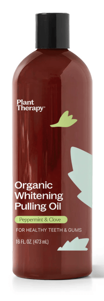 Plant Therapy Organic Whitening Pulling Oil-16oz-Earth Fairy Holistics