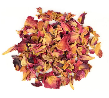 Organic Rose Petals - Red (Rosa centifolia)-Earth Fairy Holistics