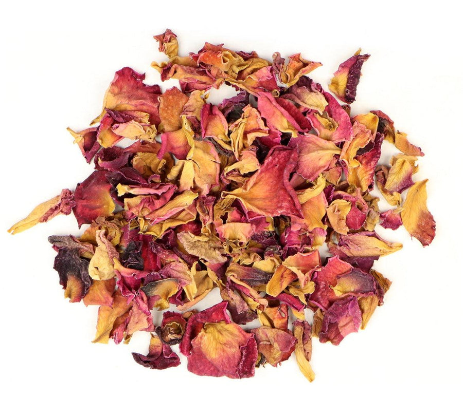 Organic Rose Petals - Red (Rosa centifolia)-Earth Fairy Holistics