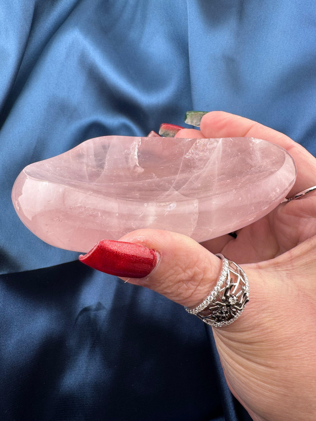 Rose Quartz Bowl-Earth Fairy Holistics
