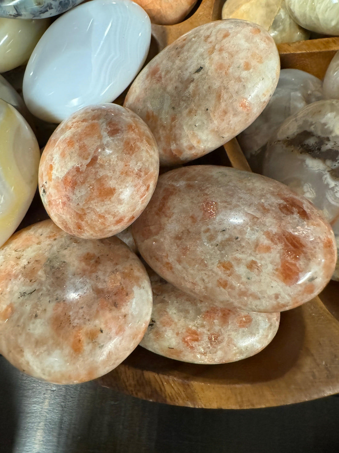 Sunstone Palm Stone-Earth Fairy Holistics