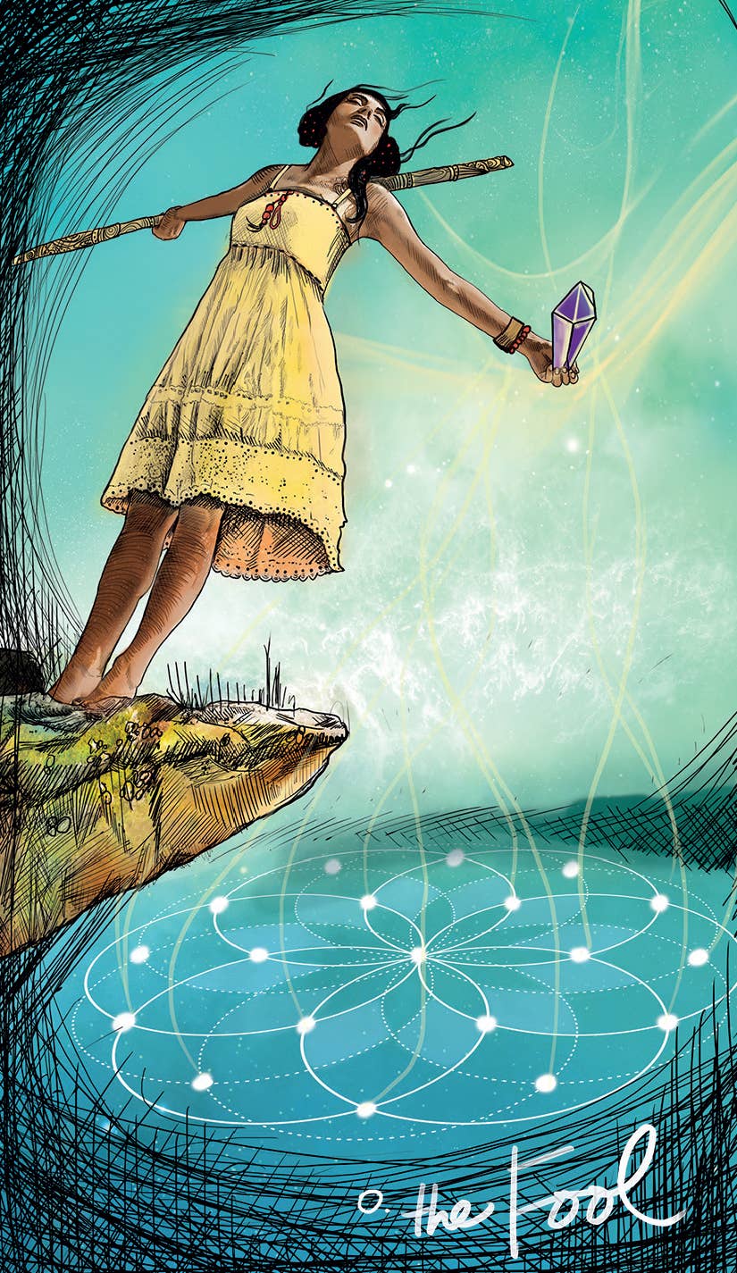 The Light Seer's Pocket Tarot-Earth Fairy Holistics