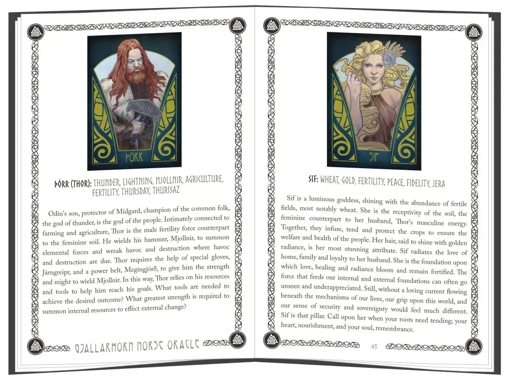 Gjallarhorn: A Norse Oracle Deck-Earth Fairy Holistics