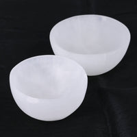 Deep Selenite Smudge Bowl (3 in.)-Earth Fairy Holistics