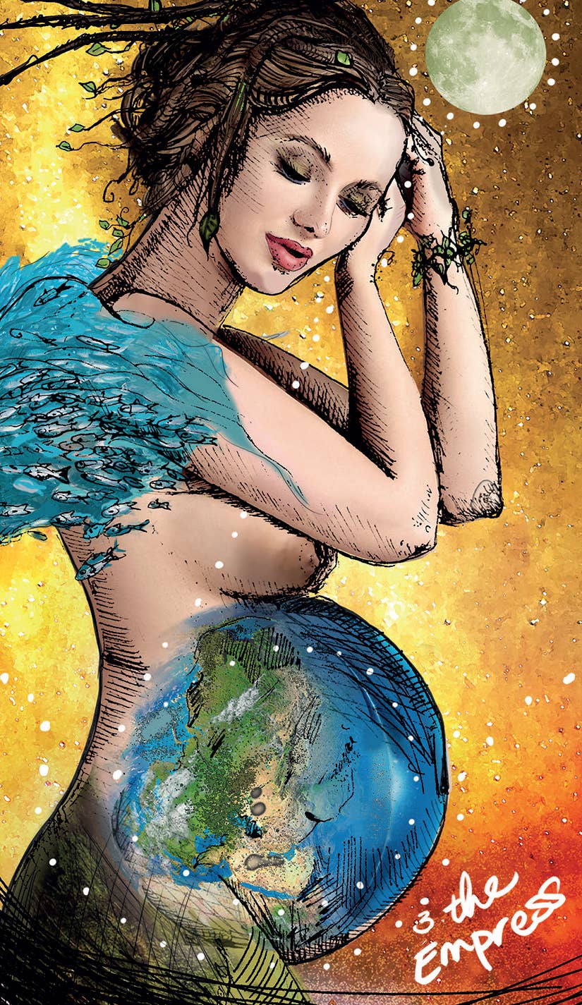 The Light Seer's Pocket Tarot-Earth Fairy Holistics