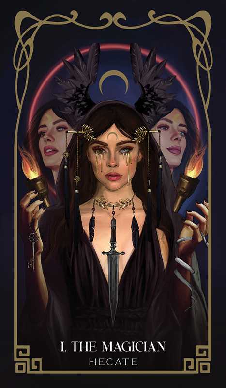 Mythos Tarot Pocket Tin Edition by Helena Elias-Earth Fairy Holistics