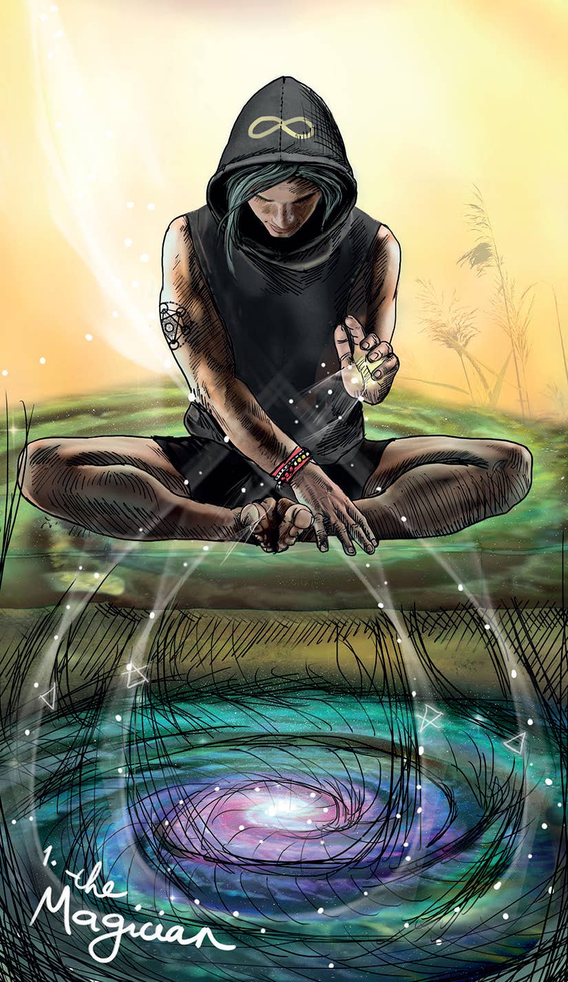 The Light Seer's Pocket Tarot-Earth Fairy Holistics