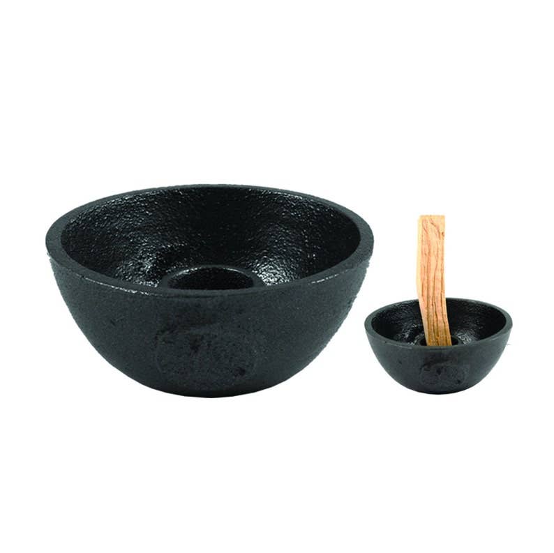 Cast Iron Palo Santo Burner - Tree of Life (4 in.)-Earth Fairy Holistics