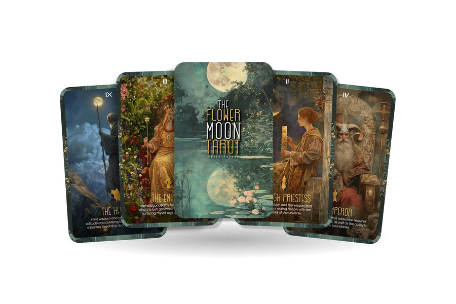 The Flower Moon Tarot - Major Arcana-Earth Fairy Holistics