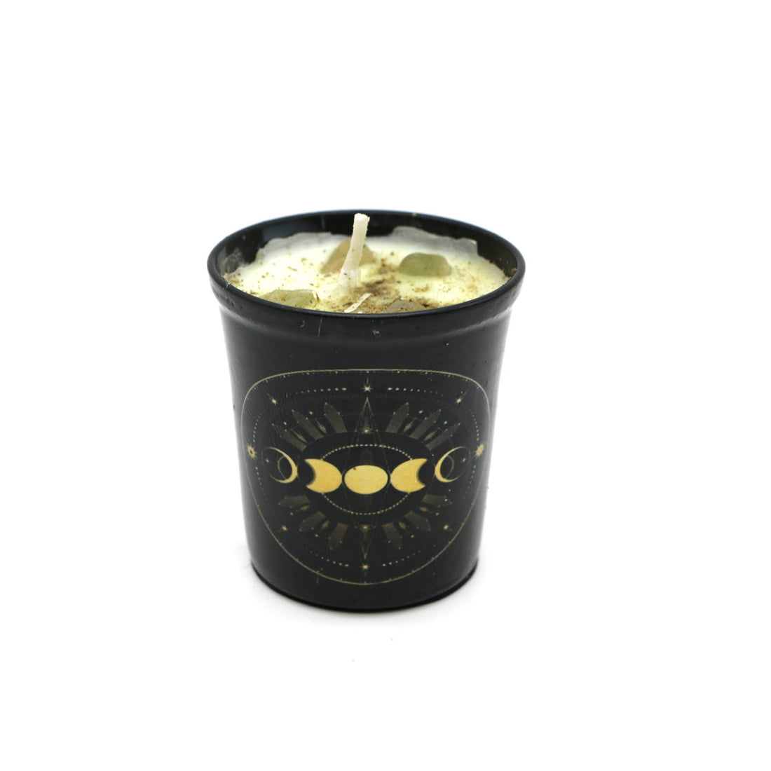 Scented Votive Candles - Golden Moons (6)-Earth Fairy Holistics
