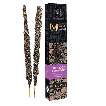 Success Lavender & Rosemary Magical Manifest Incense Sticks-Earth Fairy Holistics