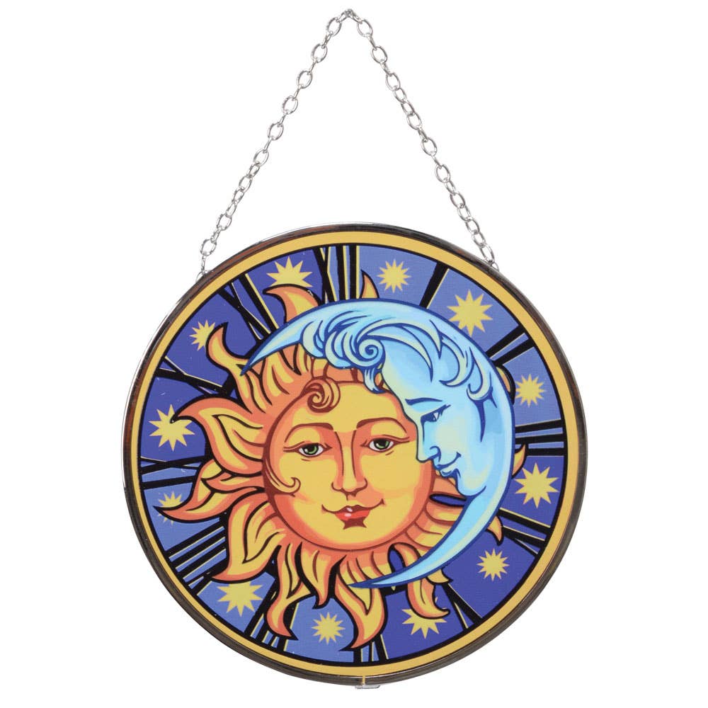 Sun/Moon Suncatcher-Earth Fairy Holistics