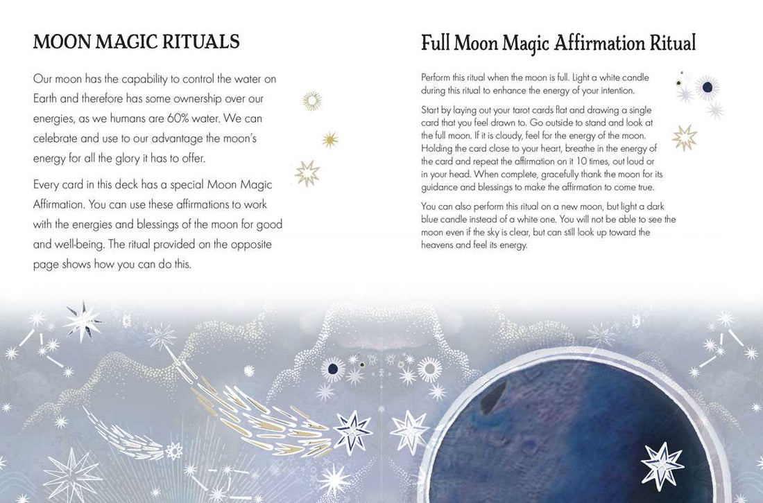Moon & Stars Tarot by Jayne Wallace-Earth Fairy Holistics